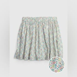 GapKids Ditsy floral pull on twirl skirt elastic‎ waist preppy girls size 10